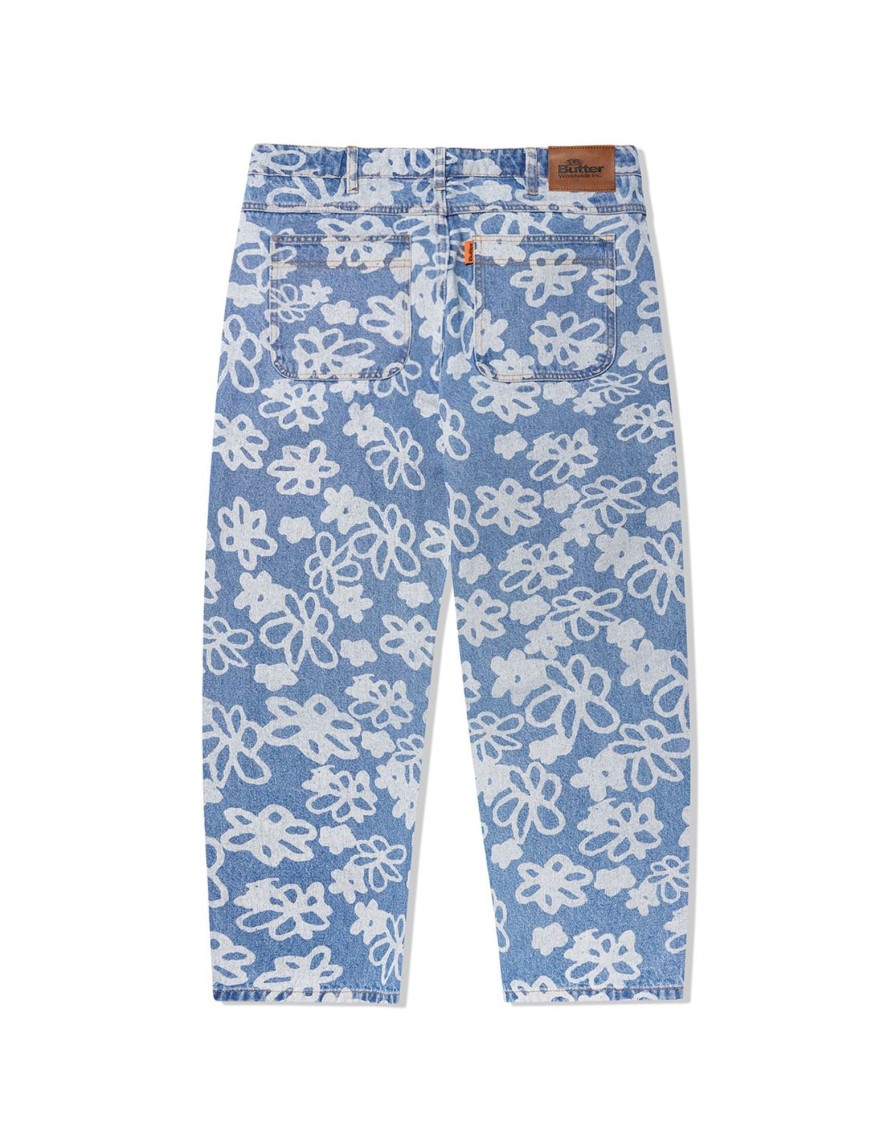 Toj Butter Goods | Flowers Denim Pant