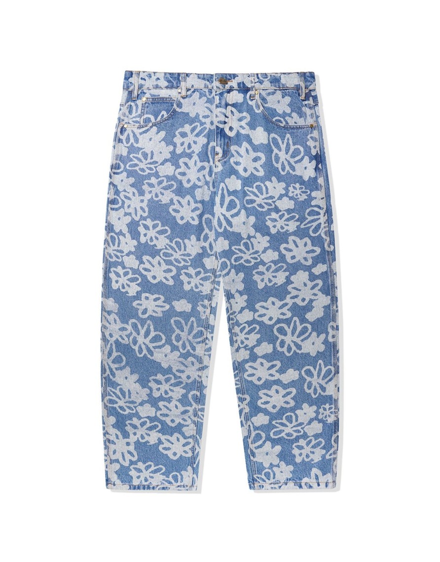 Toj Butter Goods | Flowers Denim Pant