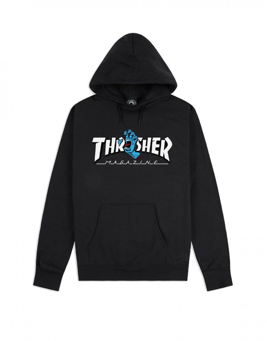 Toj Thrasher | Santa Cruz X Thrasher Screaming Logo Hoodie