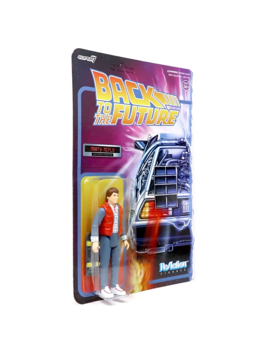 Accessories Super7 | Marty Mcfly - Back To The Future - Reaction Figure