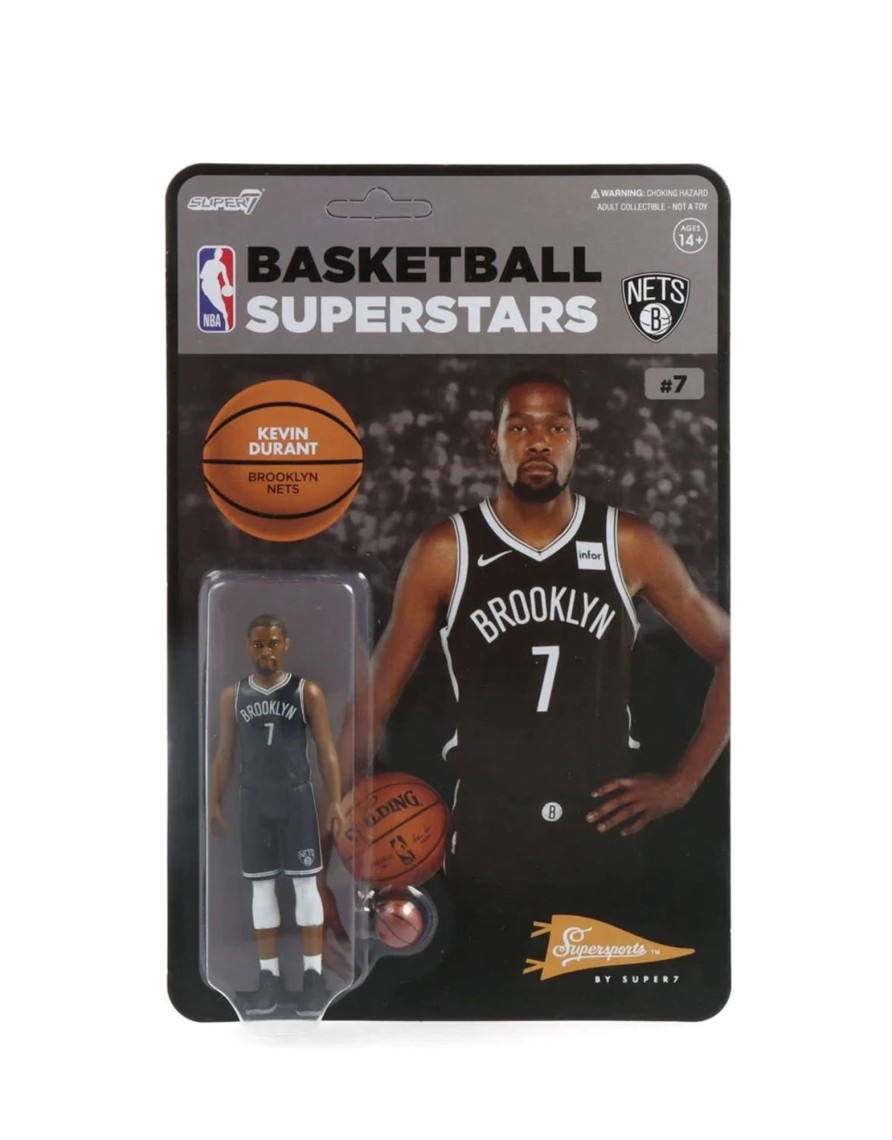 Accessories Super7 | Kevin Durant (Nets) - Nba - Reaction Figure