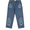 Toj Dime | Flamepuzz Relaxed Denim Pants