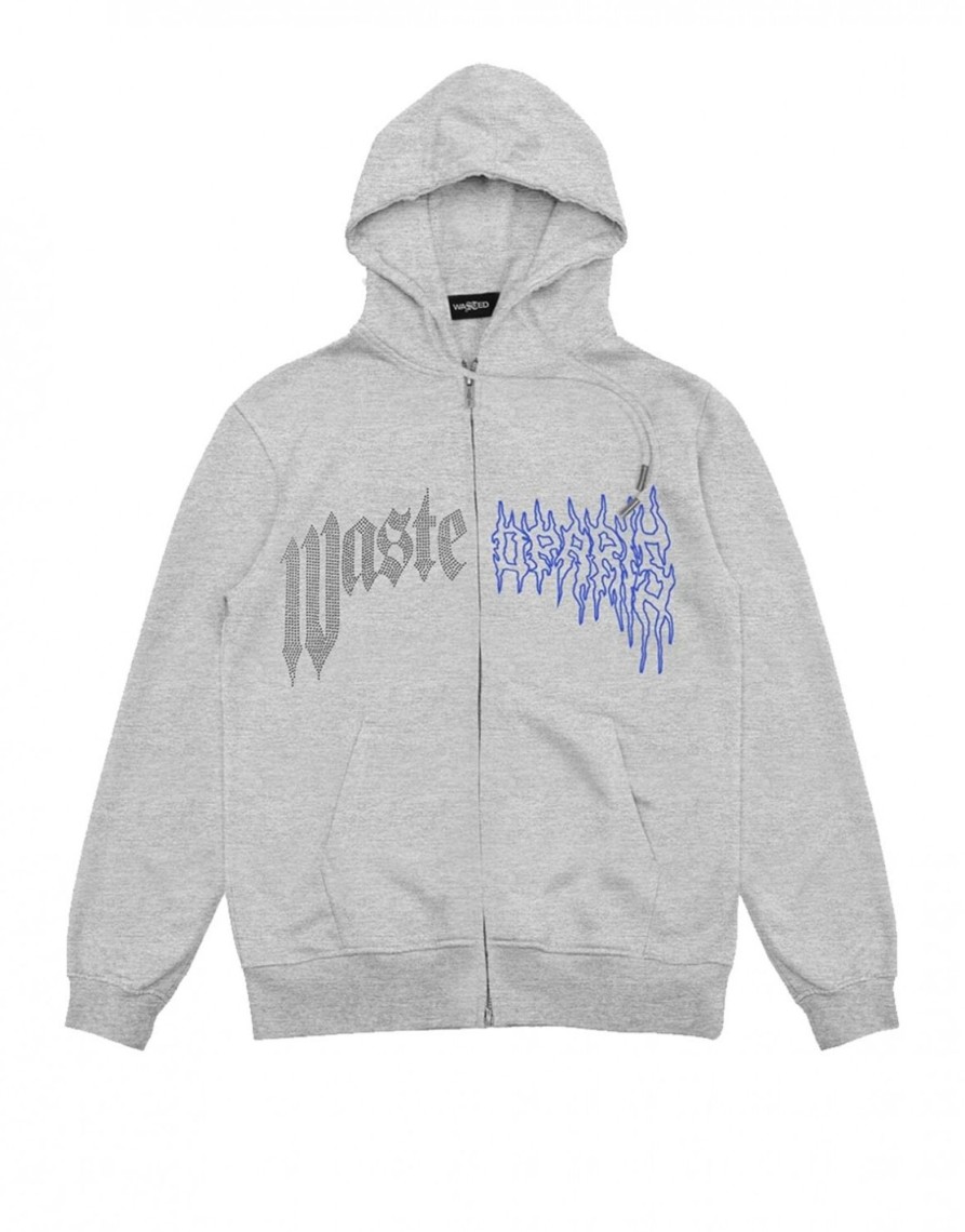 Toj Wasted Paris | Crown Pitcher Zip Hoodie