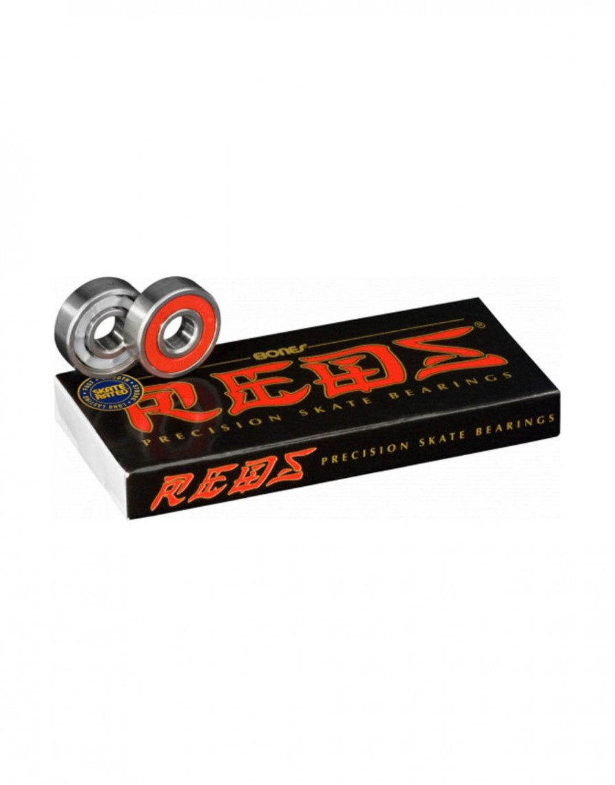 Skateboarding Bones | Reds (Black) Bearings