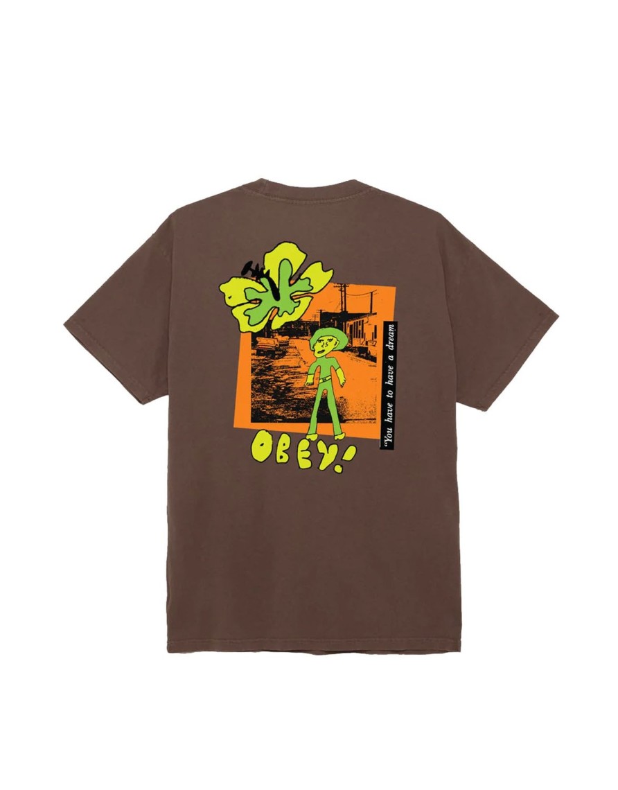 Toj Obey | You Have To Have A Dream Pigment Tee