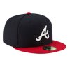 Accessories New Era | Atlanta Braves The League 59Fifty Fitted Cap