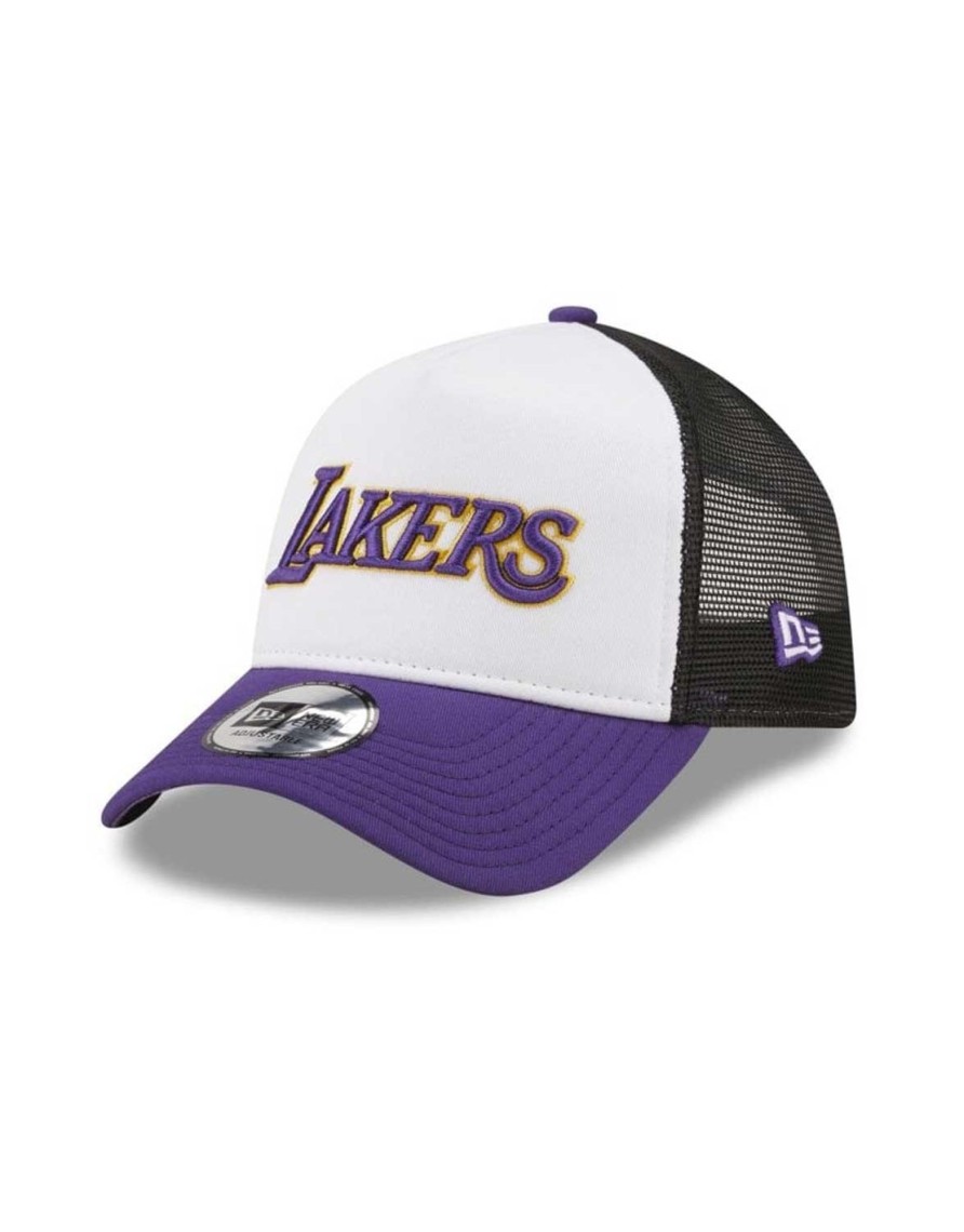 Accessories New Era | Lakers Team Color Block Trucker Cap