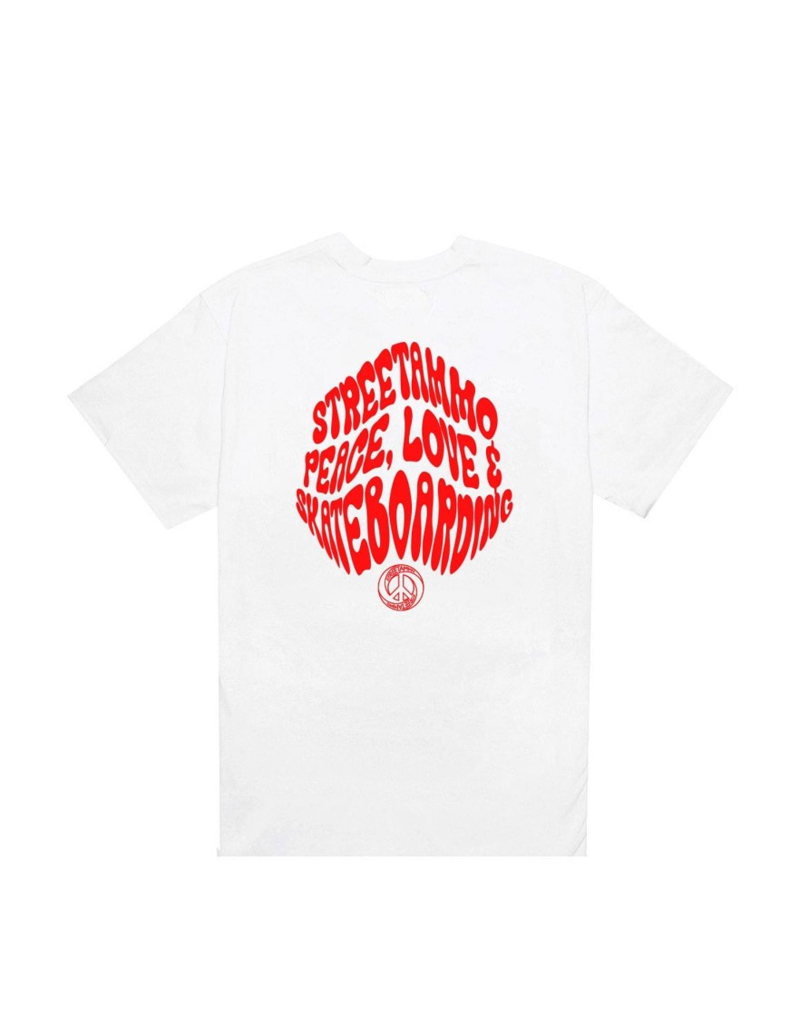 Toj Streetammo | Peace, Love & Skateboarding Tee