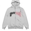 Toj Wasted Paris | Dark Pitcher Zip Hoodie