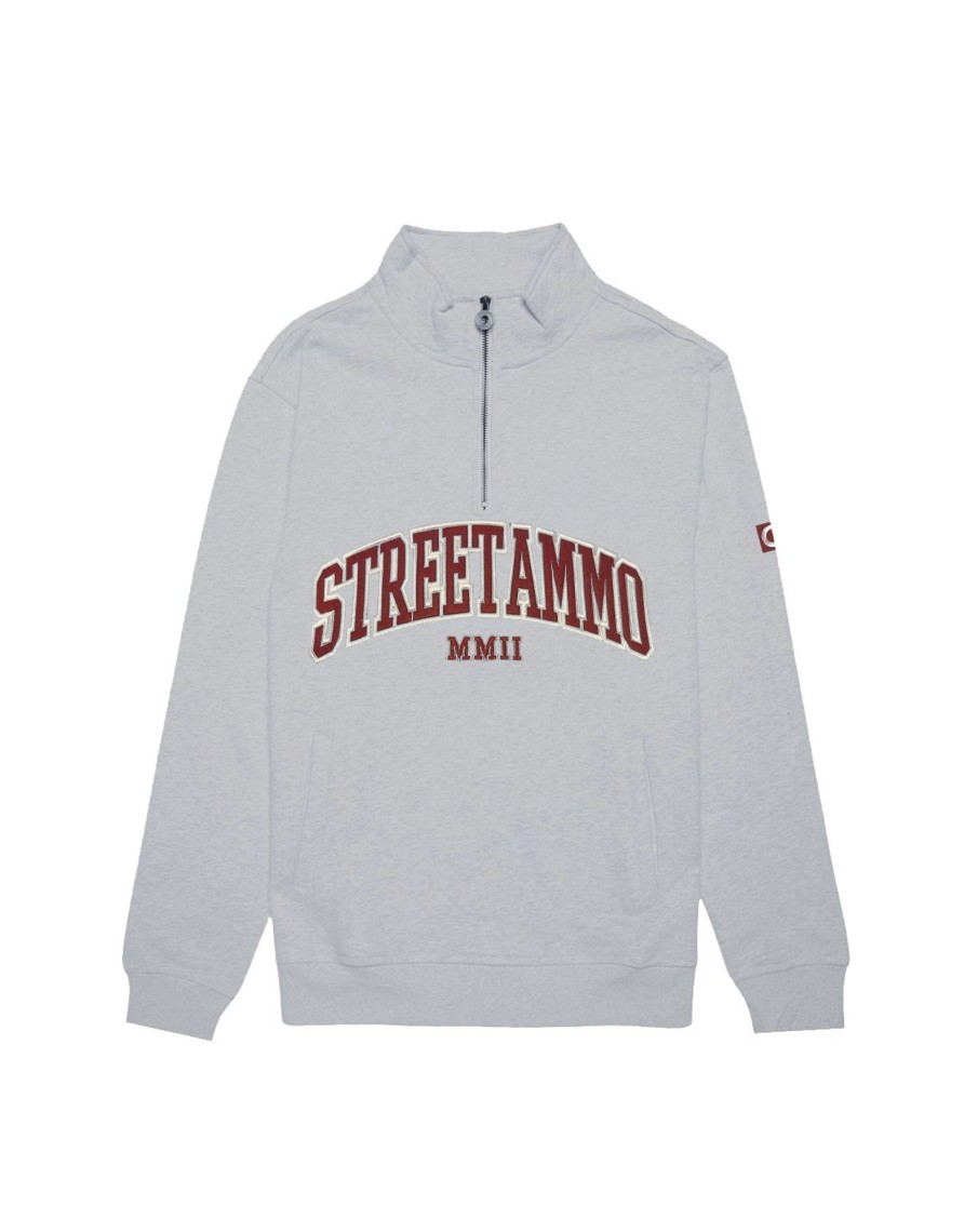 Toj Streetammo | Orbit College 1/4 Zip Sweatshirt