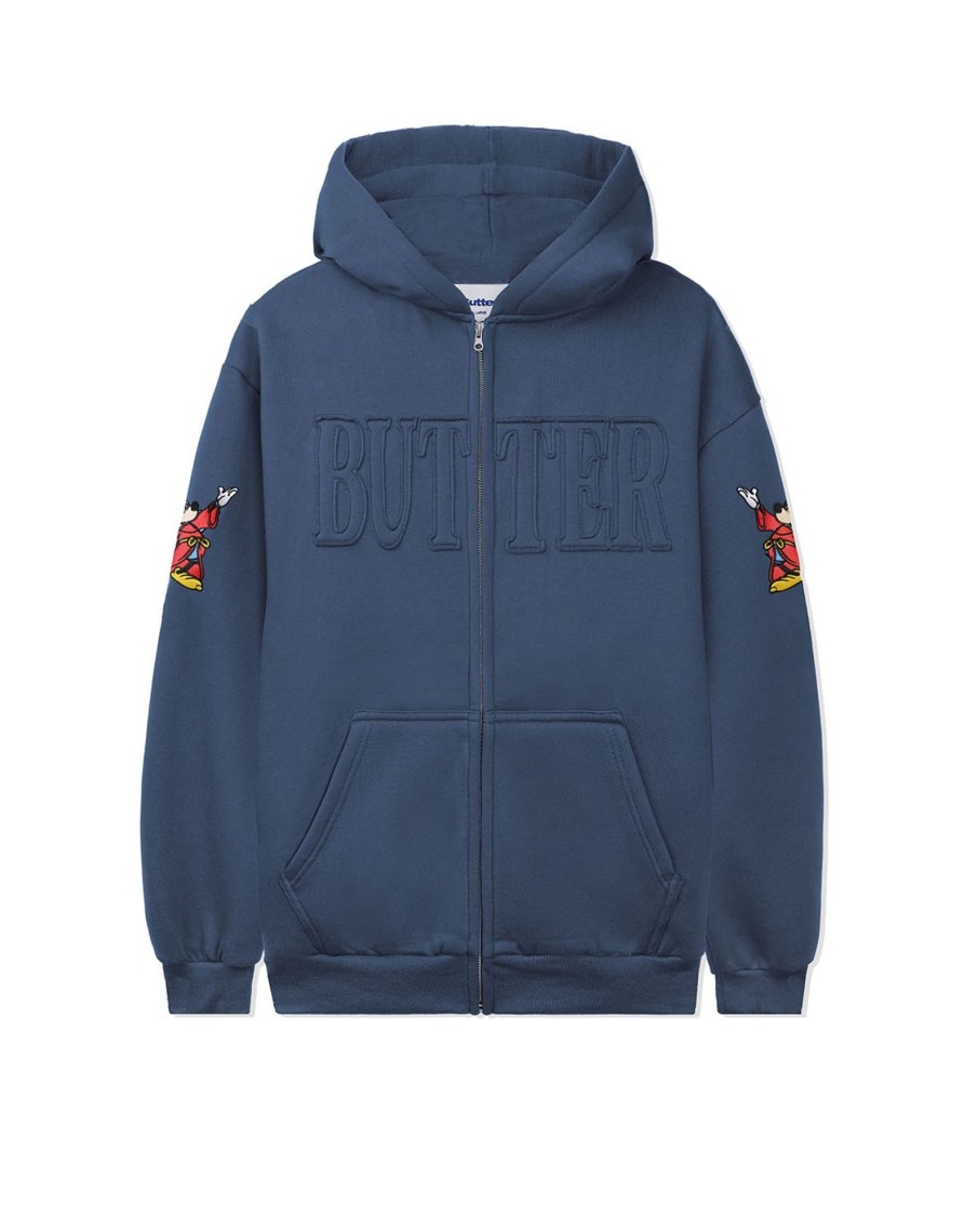 Toj Butter Goods | Butter X Disney Fantasia Applique Zip-Thru Hood