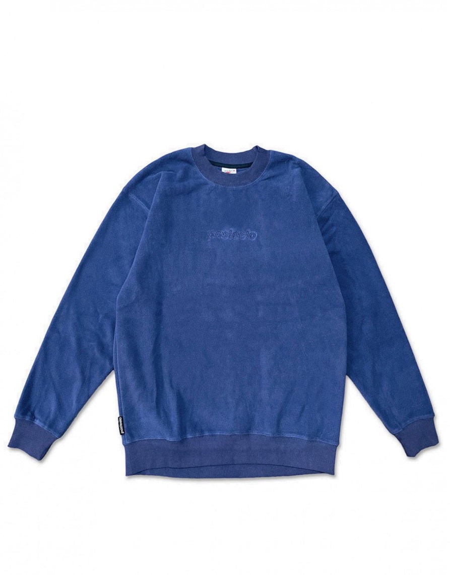 Toj Pasteelo | Script Polarfleece Crewneck