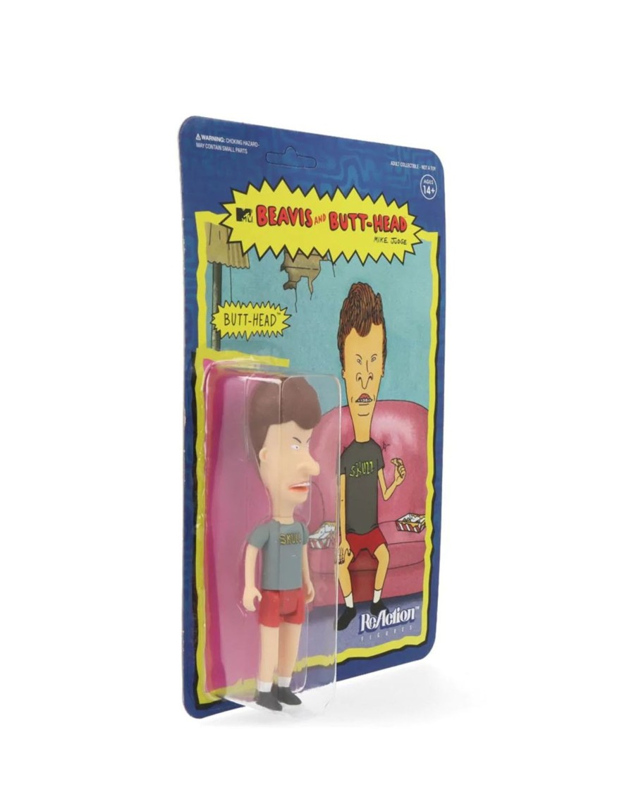 Accessories Super7 | Butt-Head - Beavis And Butt-Head - Reaction Figure