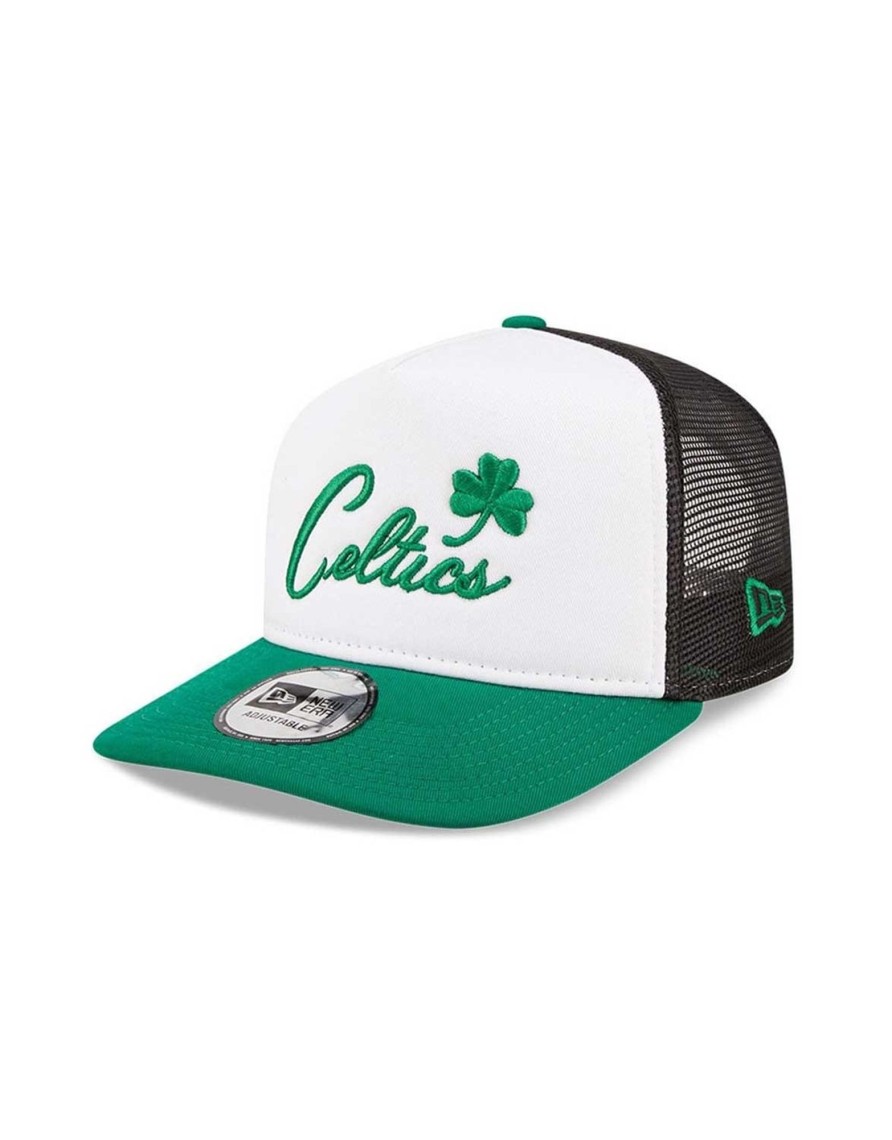 Accessories New Era | Celtics Team Color Block Trucker Cap