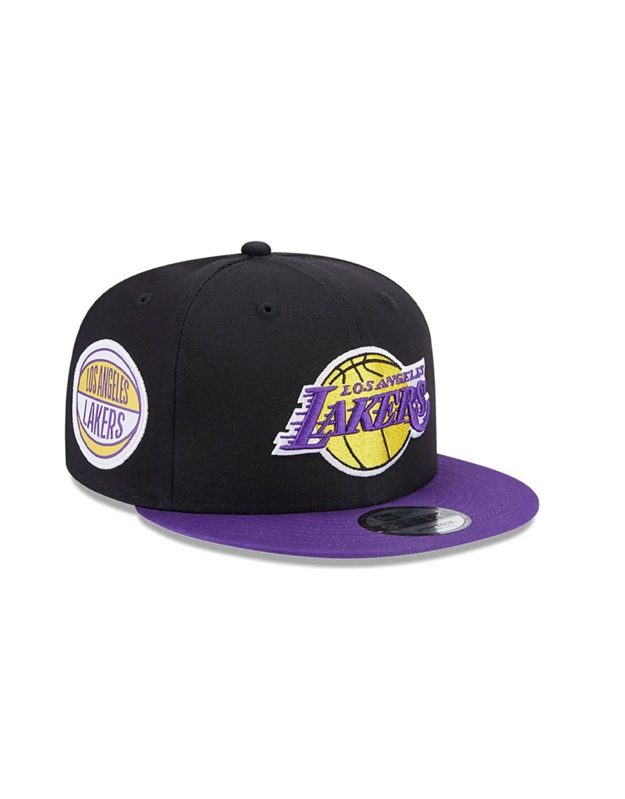 Accessories New Era | Los Angeles Lakers Team Side Patch 9Fifty Cap