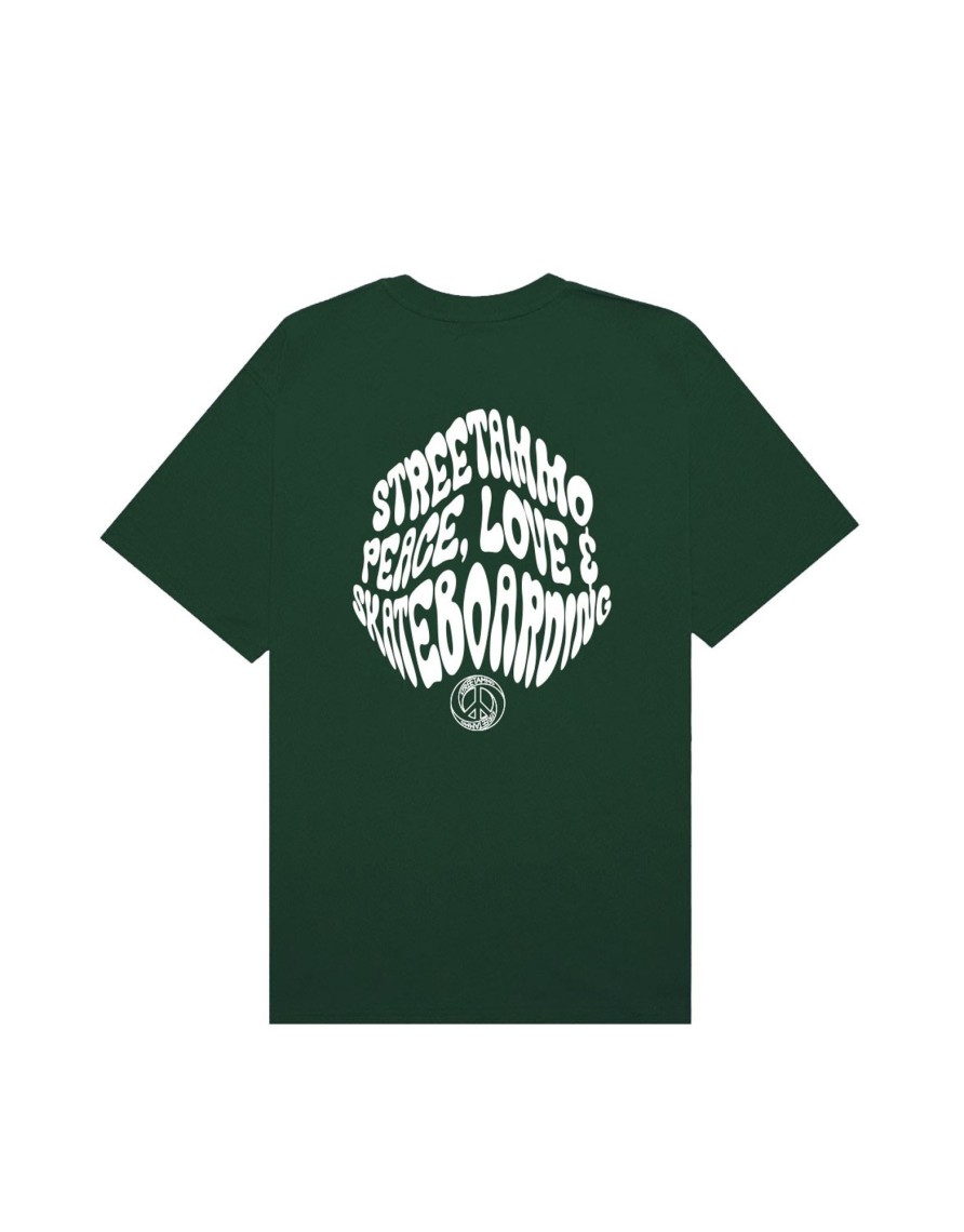 Toj Streetammo | Peace, Love & Skateboarding Tee