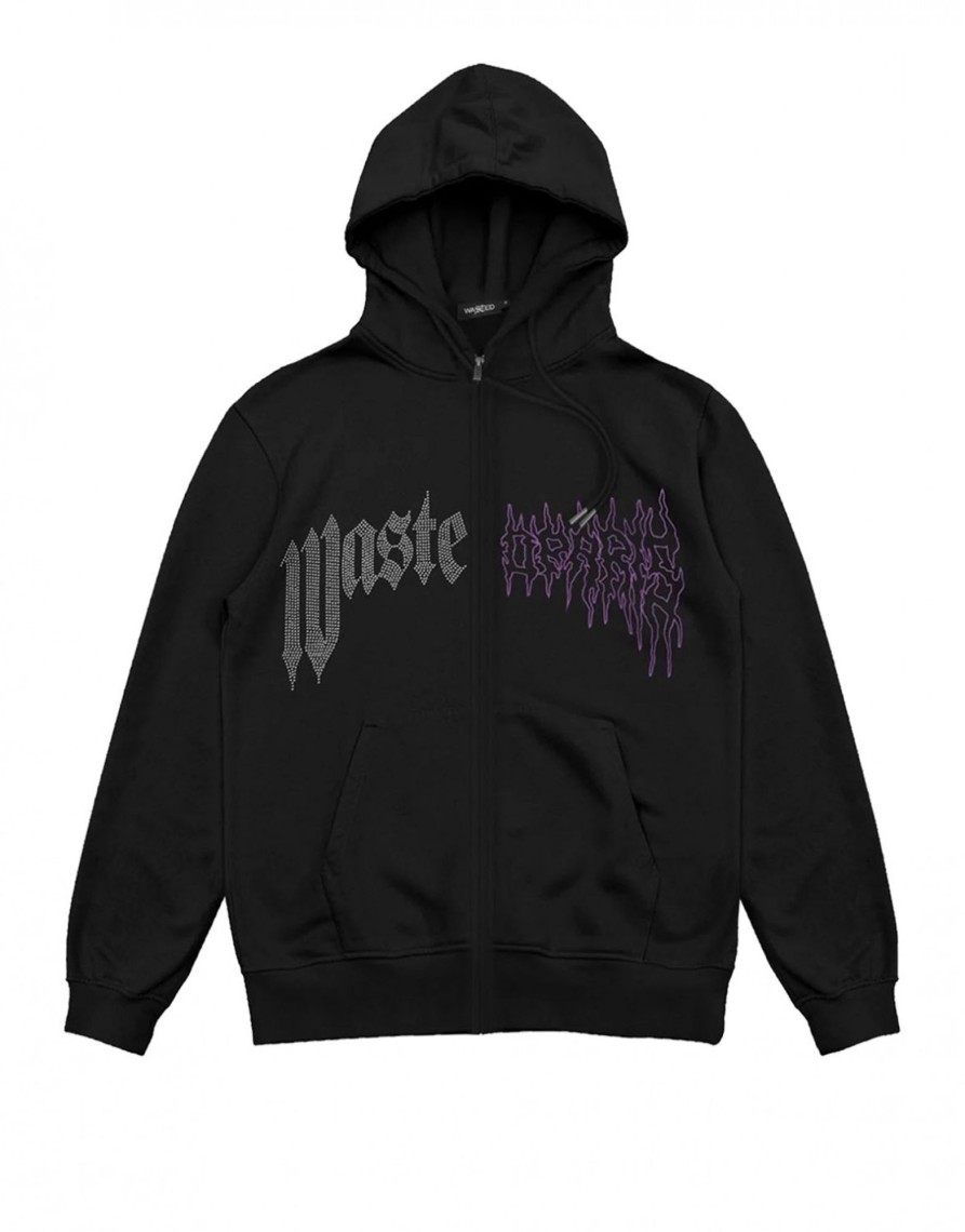 Toj Wasted Paris | Crown Pitcher Zip Hoodie