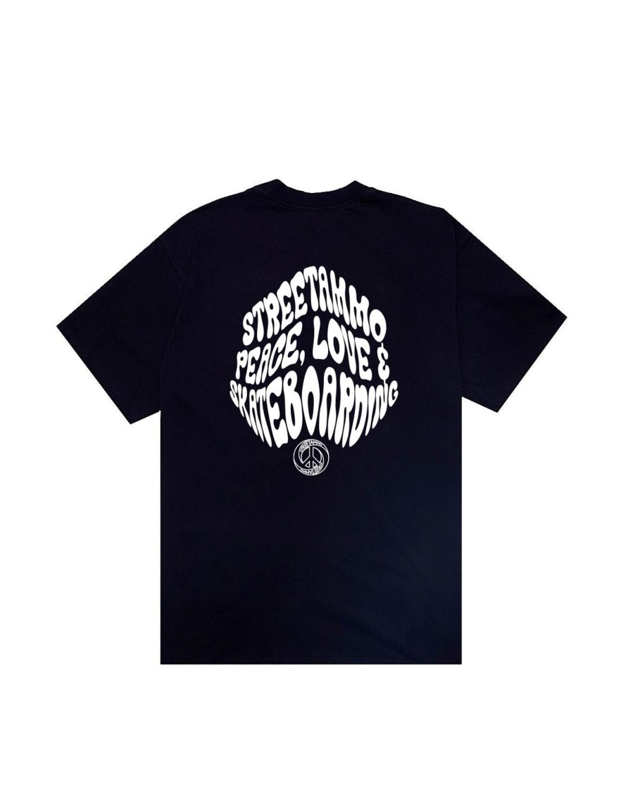 Toj Streetammo | Peace, Love & Skateboarding Tee