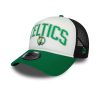 Accessories New Era | Boston Celtics Nba Retro Green E-Frame Trucker Cap