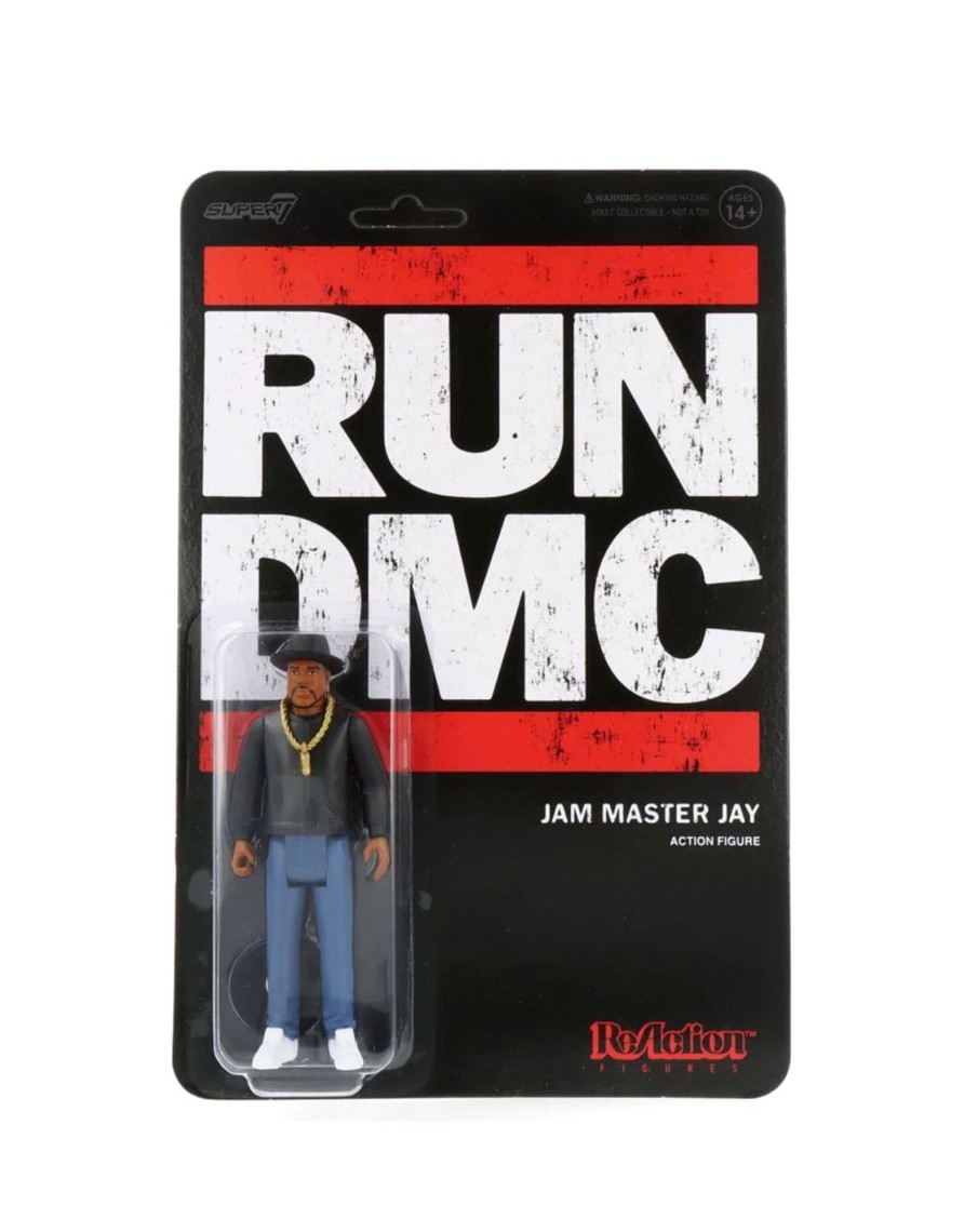 Accessories Super7 | Jam Master Jay - Run Dmc - Reaction Figure