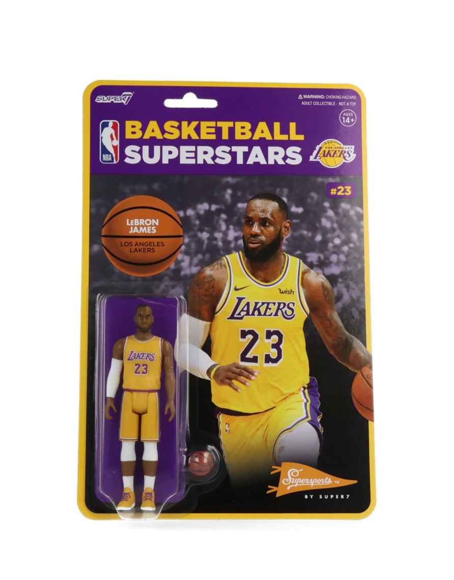 Accessories Super7 | Lebron James (Los Angeles Lakers) - Reaction Figure