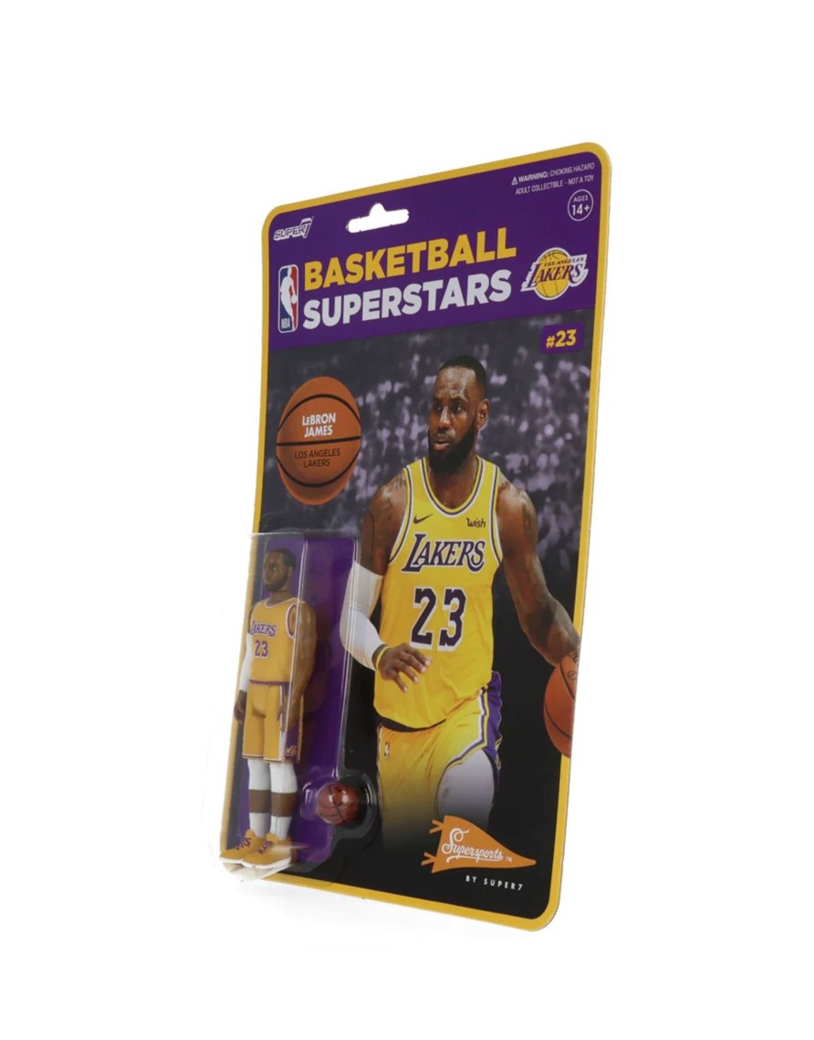 Accessories Super7 | Lebron James (Los Angeles Lakers) - Reaction Figure