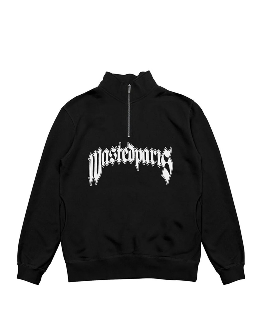 Toj Wasted Paris | Funnel Pitcher 1/4 Zip Sweatshirt