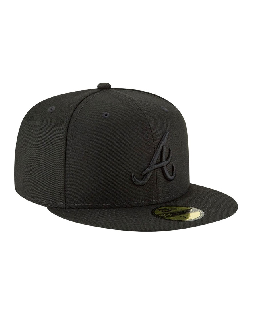 Accessories New Era | Atlanta Braves Basic Mlb 59Fifty Fitted Cap