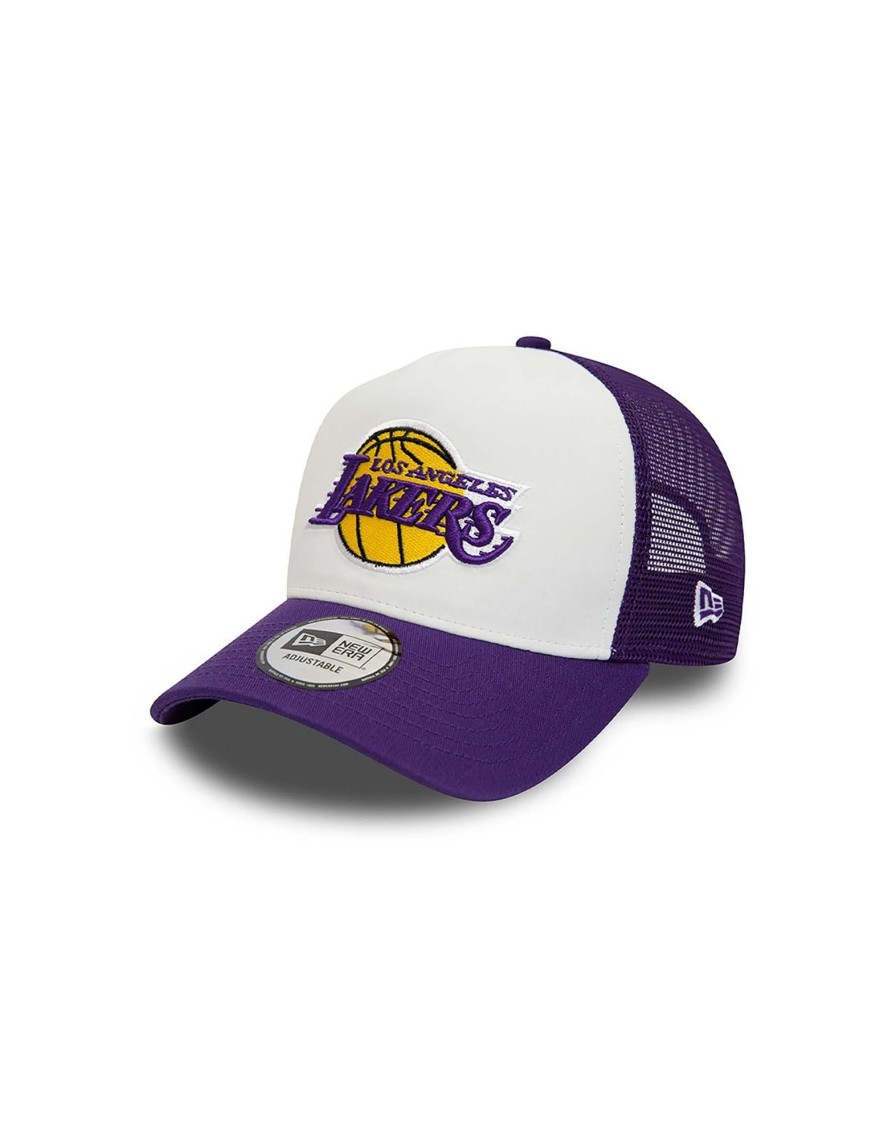 Accessories New Era | Los Angeles Lakers Team A-Frame Trucker Cap