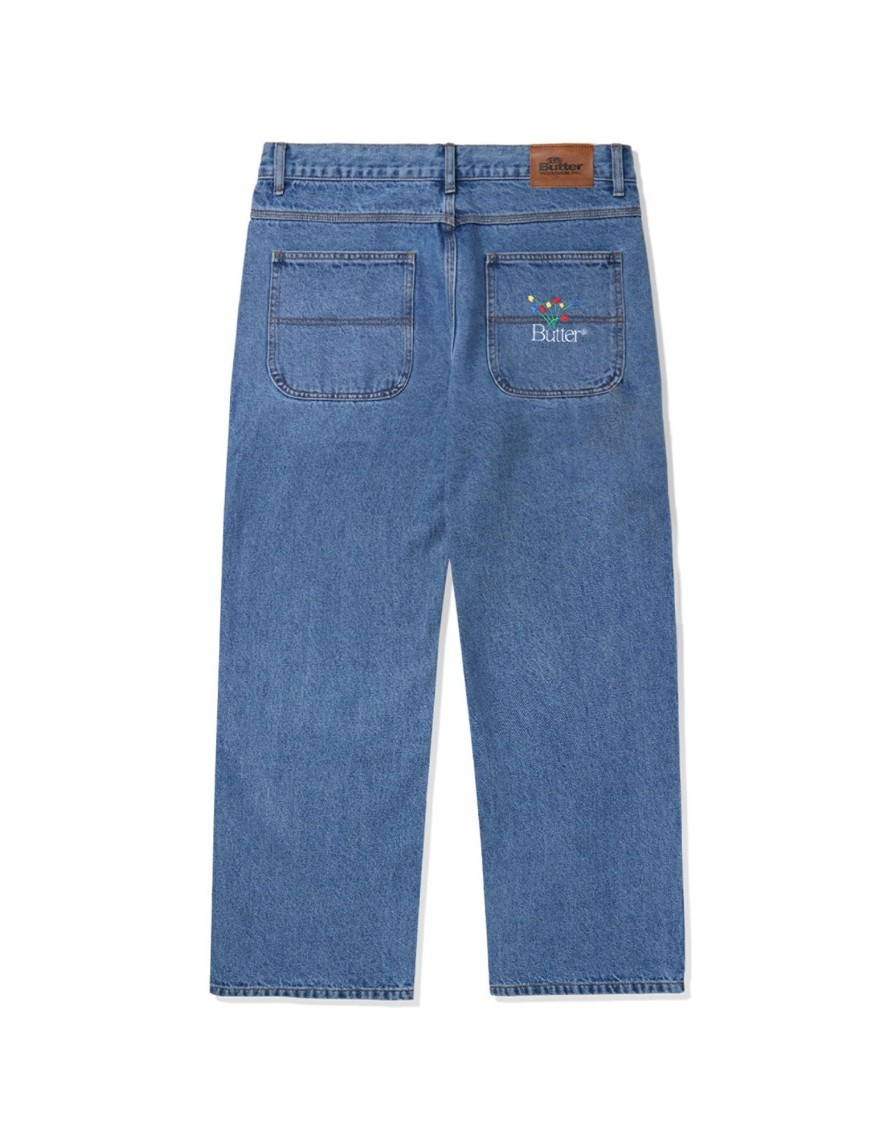 Toj Butter Goods | Bouquet Denim Pants