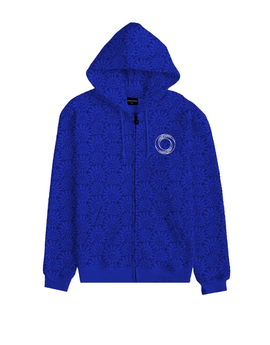 Toj Streetammo | Orbit Sunstoner All-Over Zip Hoodie