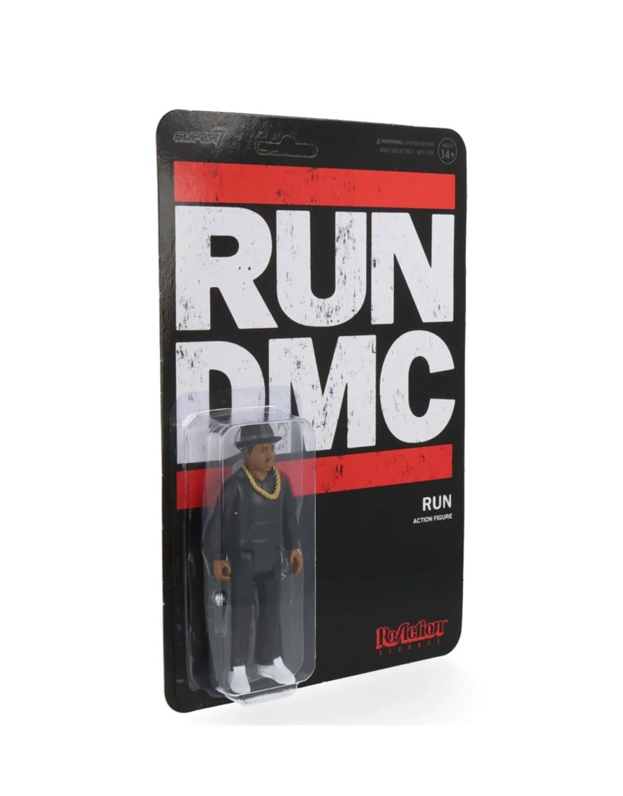 Accessories Super7 | Run Dmc - Joseph "Run" Simmons Black Version - Reaction Figure