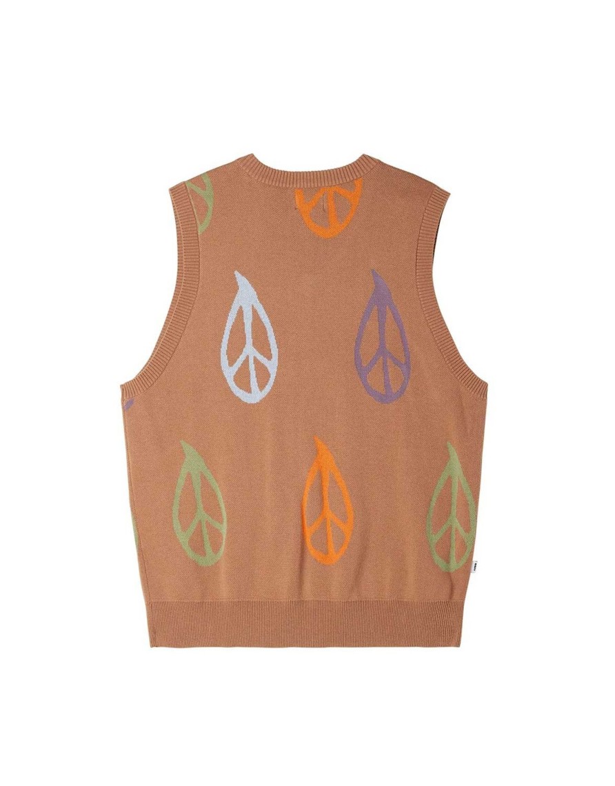 Toj Obey | Peaced Sweater Vest