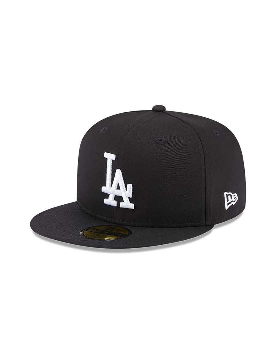 Accessories New Era | La Dodgers Team Side Patch 59Fifty Fitted Cap